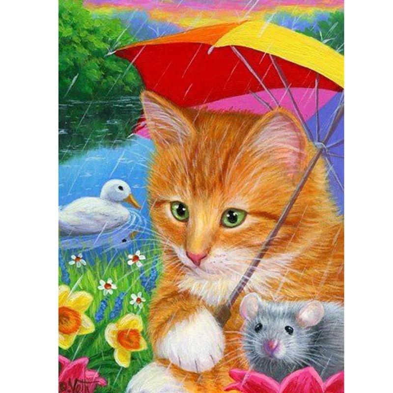 

Полный DIY Craft 5D Бриллиантовая роспись Домашний декор без рамы