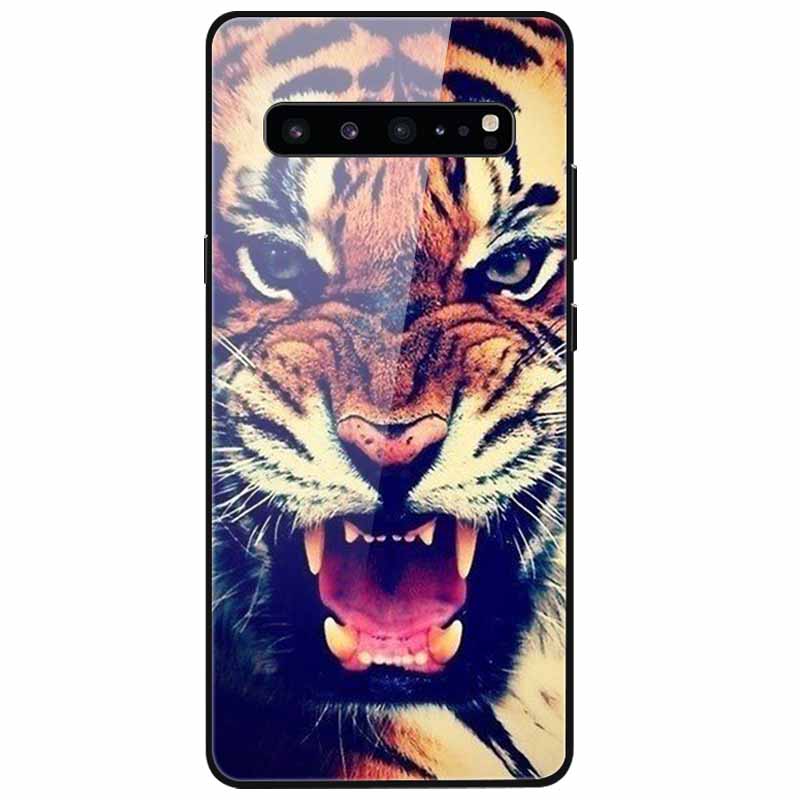 Tempered Glass Case For Samsung S10 / S 10 Plus / S10e Cover Luxury Hard Back Covers for Samsung Galaxy S10Plus S 10e Coque Cool