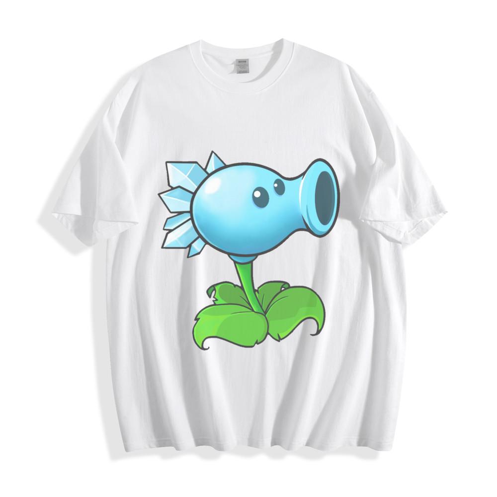 Ice Pea Shooter PVZ T-Shirt - Frosty Arctic Defender Unisex Tee