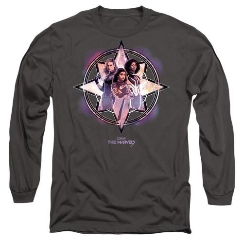 The Marvels Unisex Adult Cosmic Heroes T-Shirt