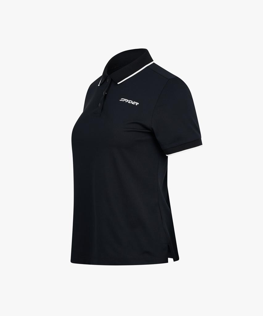SPYDER Women'S Collared T-Shirt Spkmcnts352Wblk