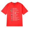 Eurovision 2025 Host Cities Music T shirt Men Women Trend Y2k Oversized short sleeve T-shirts Unisex 100% Cotton clothing Tops