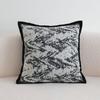 30X50/45X45CM Simple Antique Throw Pillow Cover Norcic Black White Soft Waist Cushion Cover Decor Home Decorative Pillowcase