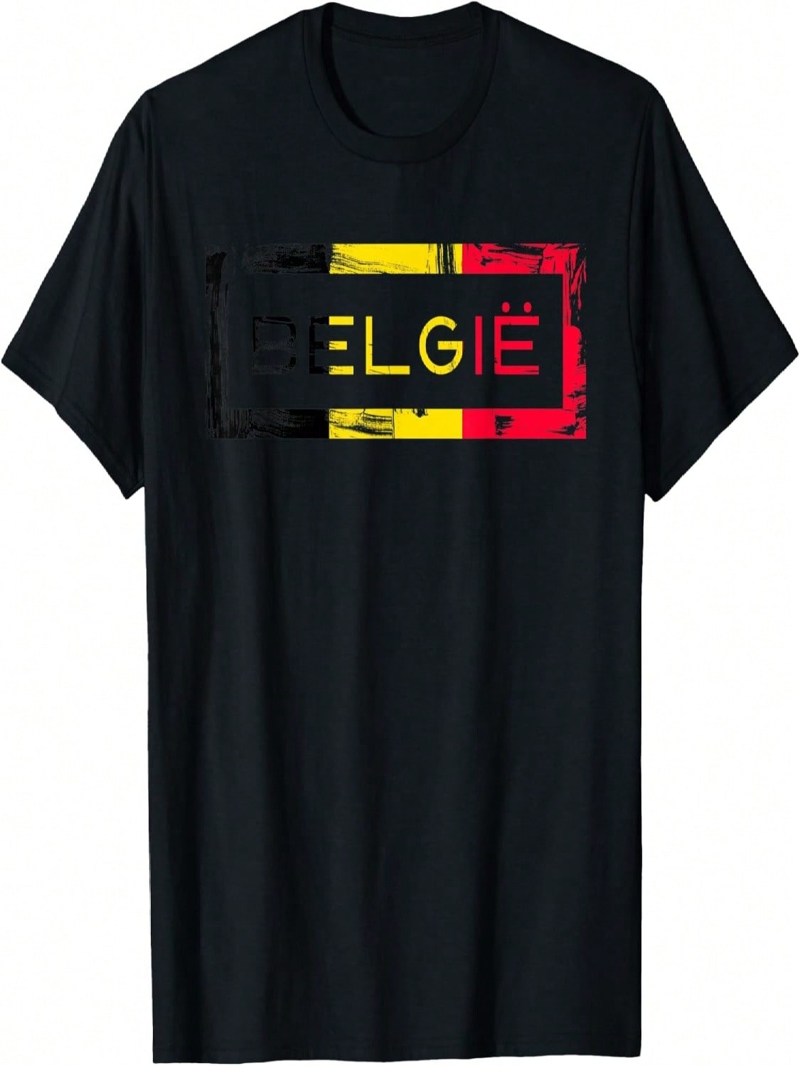 Belgium Belgian Flag Pride Vintage _ Retro Soccer Football T-Shirt S разноцветный