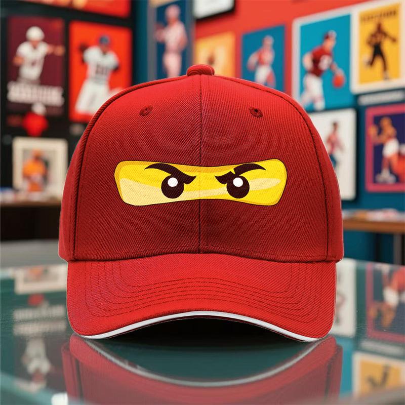1pc Baseball Cap with Ninja Eyes  Lightweight Breathable Hat for Men  WomenAdjustable Snapback Closurefor Any Season