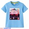 KPop Demon Hunters Children's Cartoon Print T-shirt