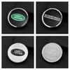 4pcs 62mm 63mm Wheel Center Hub Caps Cover Emblem logo For Land Rover RANGE ROVER LR2 LR3 LR4 Discovery Defender Evpque Sport