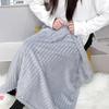 70x100cm Single Person Small Blanket Air-Conditioned Plush Comfortable Solid Color Coral Velvet and Warm Solid Color Blanket New