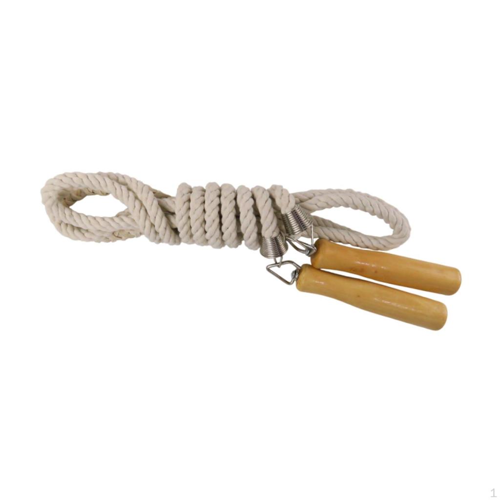 Group Activity Jump Rope with Wooden Handle for Fitness Competitions
