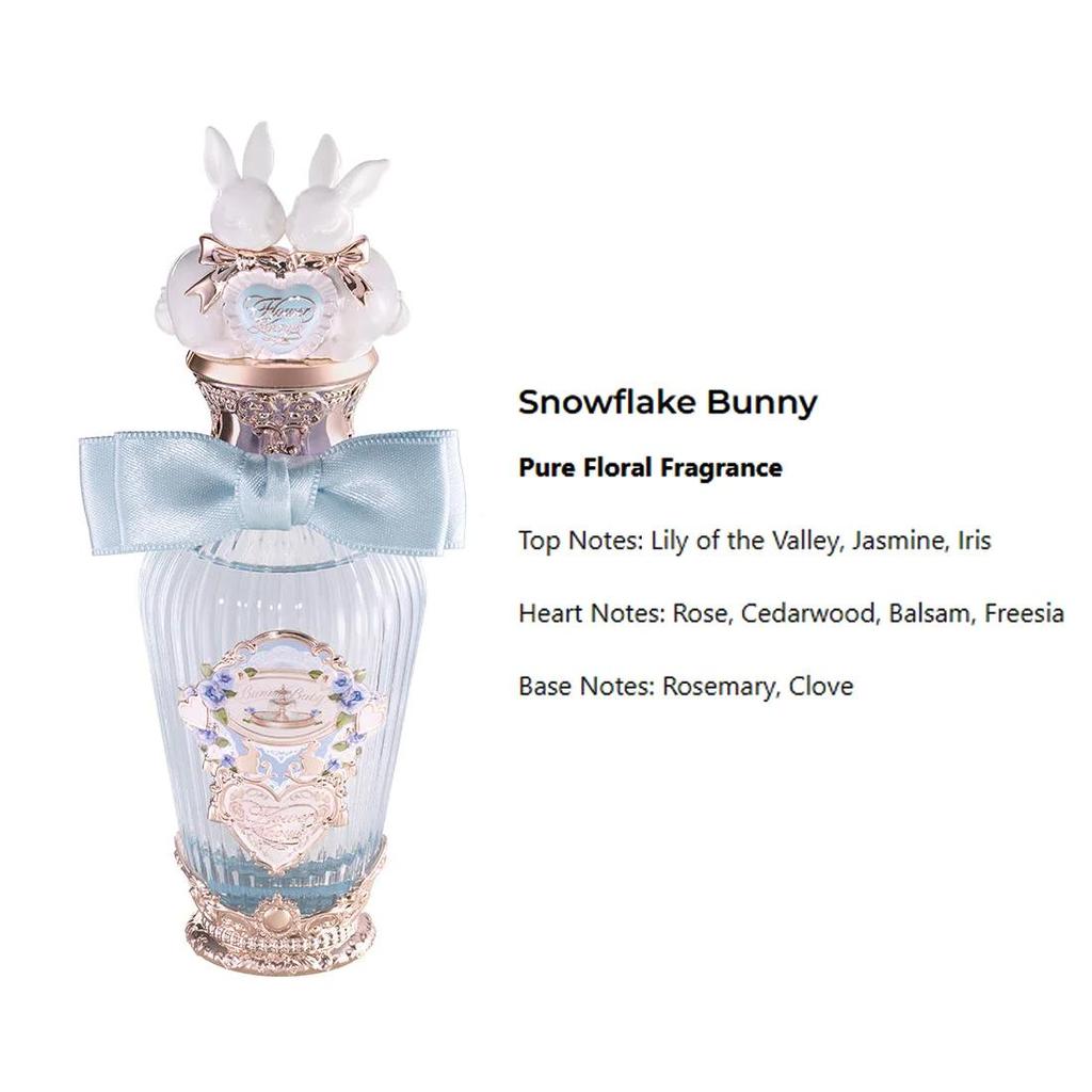 Flower Knows Bunny Garden Perfume Sweet Floral Long Lasting Fragrance for Women Cute Aesthetic Light Fresh Scent