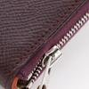 Hermes Azap Long Silk In Purse Wine-red Epsom Women Used