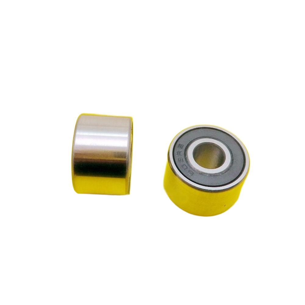 Roulement à billes étanche 608W14 2RS Alésage 8 mm Diamètre extérieur 22 mm Largeur 14 mm pour machines textiles et systèmes de moteurs