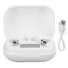 BTJ70 TWS Bluetooth 5.0 Headset Dual Ears Noise Reduction Earbuds Touch Control Earphone(White )