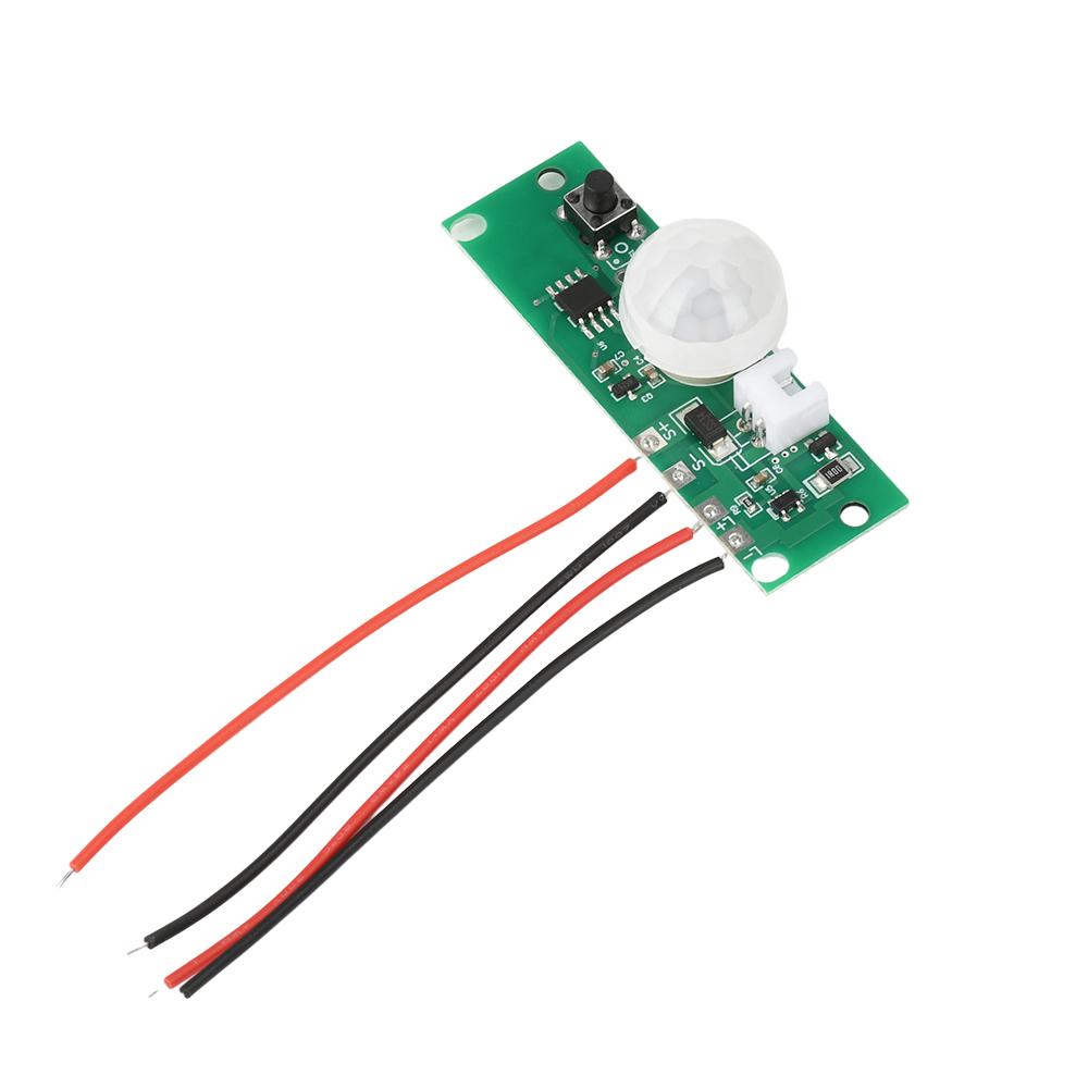 3.7V Infrared Human Body Induction Solar Circuit Board DIY Solar Lamp Board Control Sensor Night Light Module Controller Module