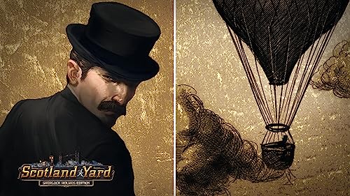 Ravensburger Scotland Yard: Sherlock Holmes Board Game 27529 8 (Ages 10+) [Family Game, Tabletop Game, Strategy Game, Detective Game, Gift (Birthday/C