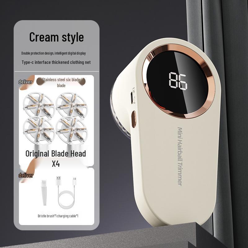 Smart Digital Lint Remover: Portable Clothes Shaver & De-pilling Device