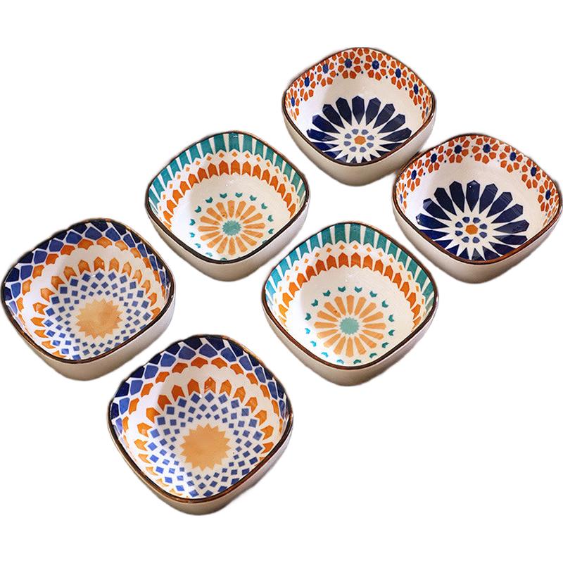 Set of 6 Ceramic 3.5-inch Dipping Dishes