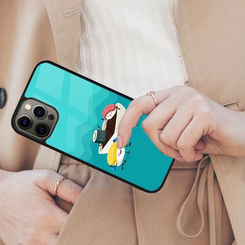 Japanese cuisine Sushi food Magnetic Phone Case For APPLE iPhone 17 Air 16 14 13 12 Pro Max 15 Plus Wireless MagSafe Cover