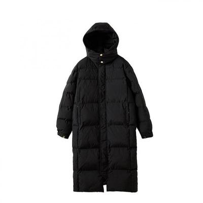 Wintermode Daunenjacke für Frauen Langer, dicker Oberbekleidungsmantel mit Kapuzenparkas