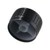 6mm/ 0.23" Volume Control Amplifier Knob 30x17mm Aluminum,plastic Potentiometer Control Knobs Black Volume Tone Knobs