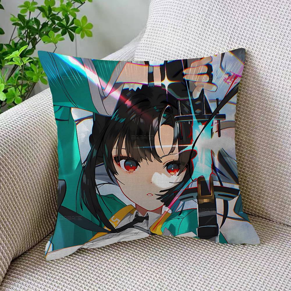 Zenless Zone Zero Hoshimi Miyabi Pillow Gift Home Office Decoration Pillow Bedroom Sofa Car Cushion CoverPillow Case