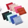 70cm Solid Color Simple Silk Scarf Women Imitation Silk Fashion Versatile Headwear Bag Accessories Clothing Square Scarf