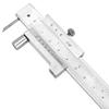 Caliper Ruler Measuring Tool Portable Stainless Steel Vernier Caliper 0‑200mm Caliper Ruler with Scriber 200mm Vernier Caliper