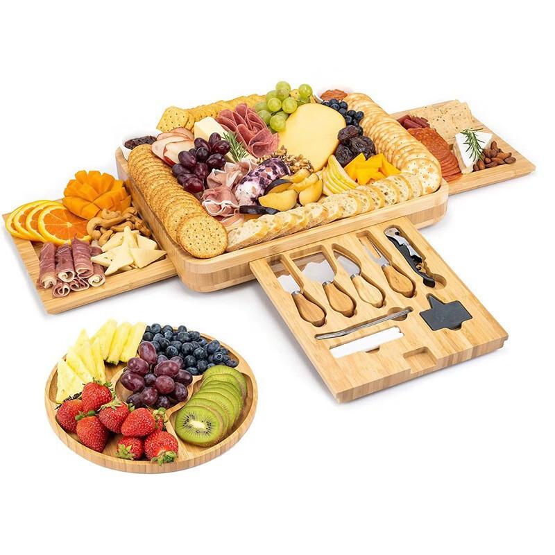 Handun Bamboo Cheese Board Set