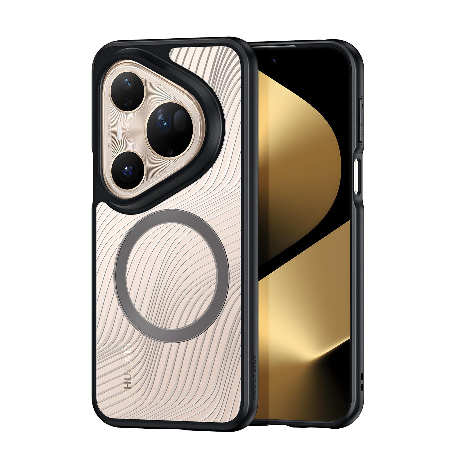 

Для Huawei Pura 80 Ultra Чехол DUX DUCIS Серия Aimo Совместим с MagSafe PC+TPU Тонкая накладка (Сертификация REACH) Black