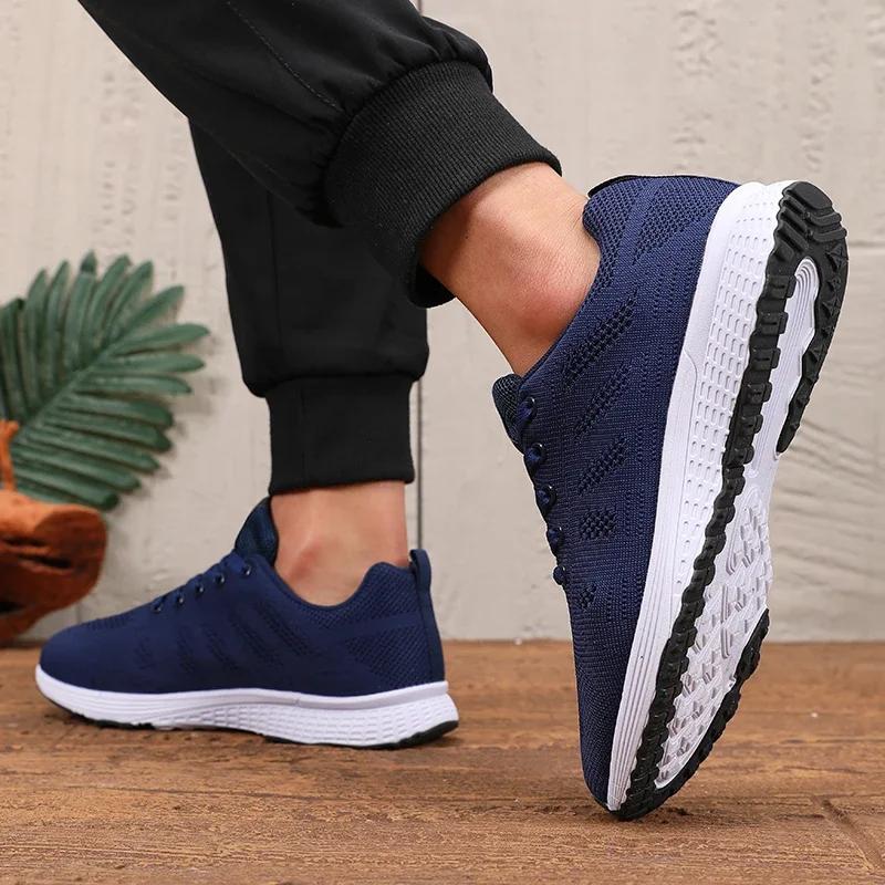 Men'S Colorful Trendy Shoes Fashionable Luxurious Design Lightweight Breathable Comfortable Durable Mesh Training Sports Shoes