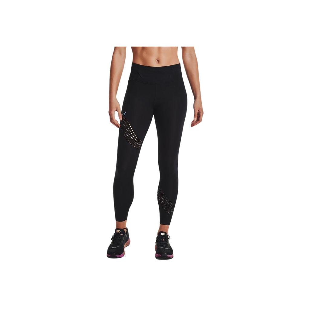 Under Armour Speedpocket Running Tights Women Bottoms Black 1361382-001