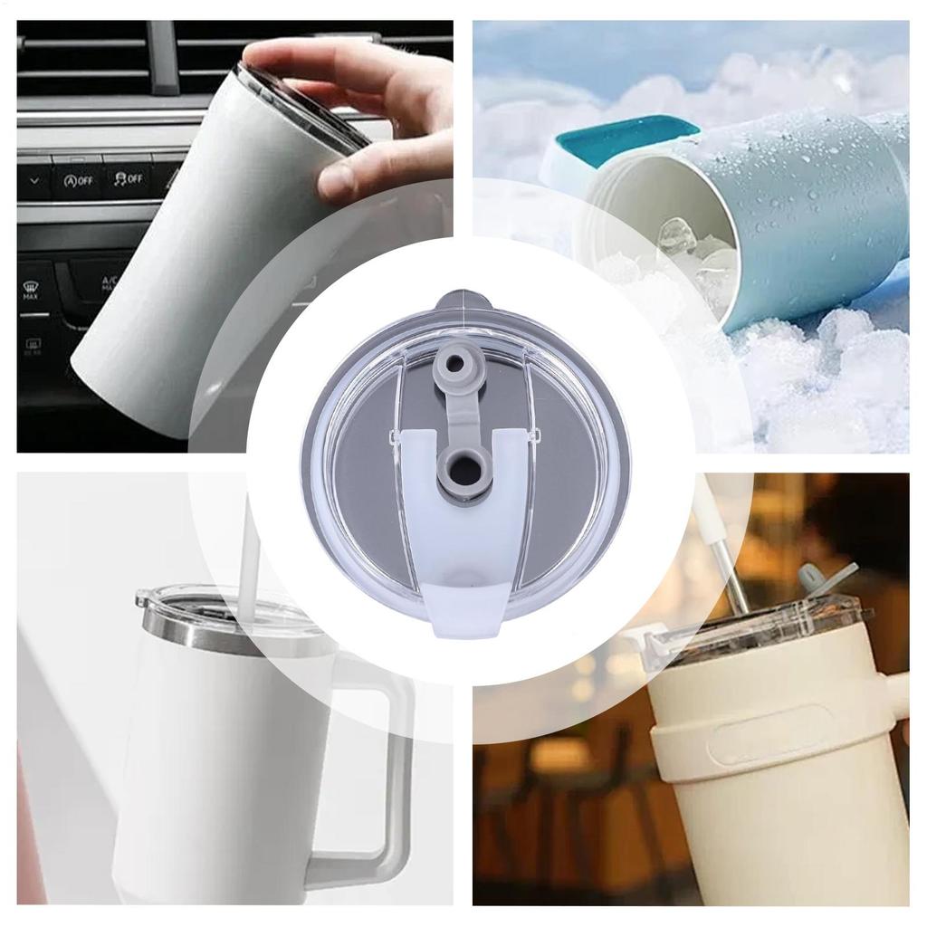 Travel Mug Lid Replacement 20oz Tumbler Lid Leakproof Tumbler Accessories Tumblers Replacement Lids for Cup Hydro Jug Daily Use