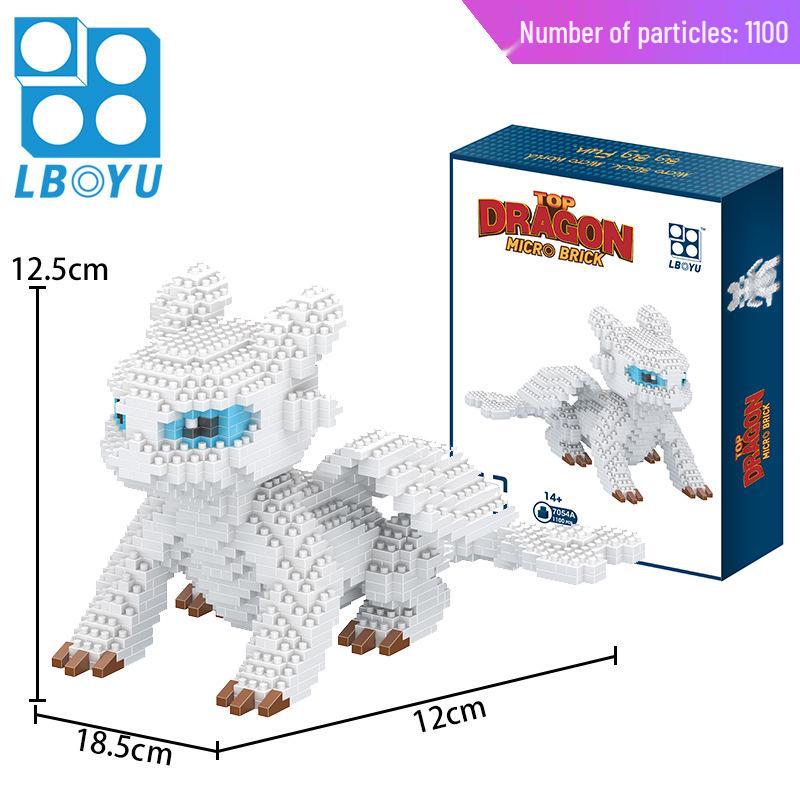 Le Bao Yu Educational Street Vendor Building Blocks for Kids and Adults – Micro Diamond Small Particles, One Piece