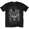 Guns N' Roses - Camiseta Caveira Desbotada (Camiseta)
