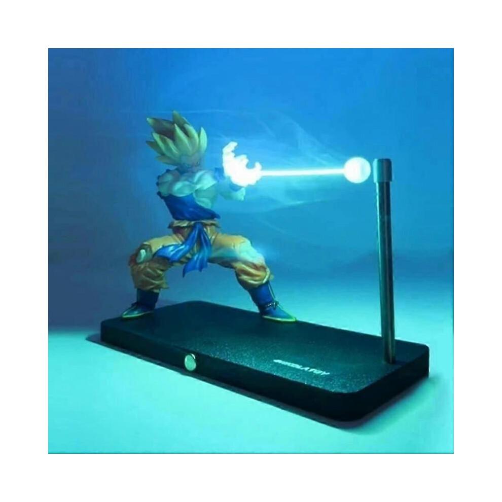 Dragon-Ball Son Goku KameHameHa Luce Notturna Dinamiche Dettagliate Decorazione da Scrivania Perfetta per Regali Collezioni
