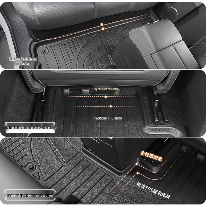 Li Auto L7 TPE Full Coverage Floor Mats - Updated Version for Car Interior Decoration