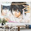 New Japanese Anime Death Note Print Tapestry Wall Hanging Poster Bedroom Backdrop Wall Art Home Decoration