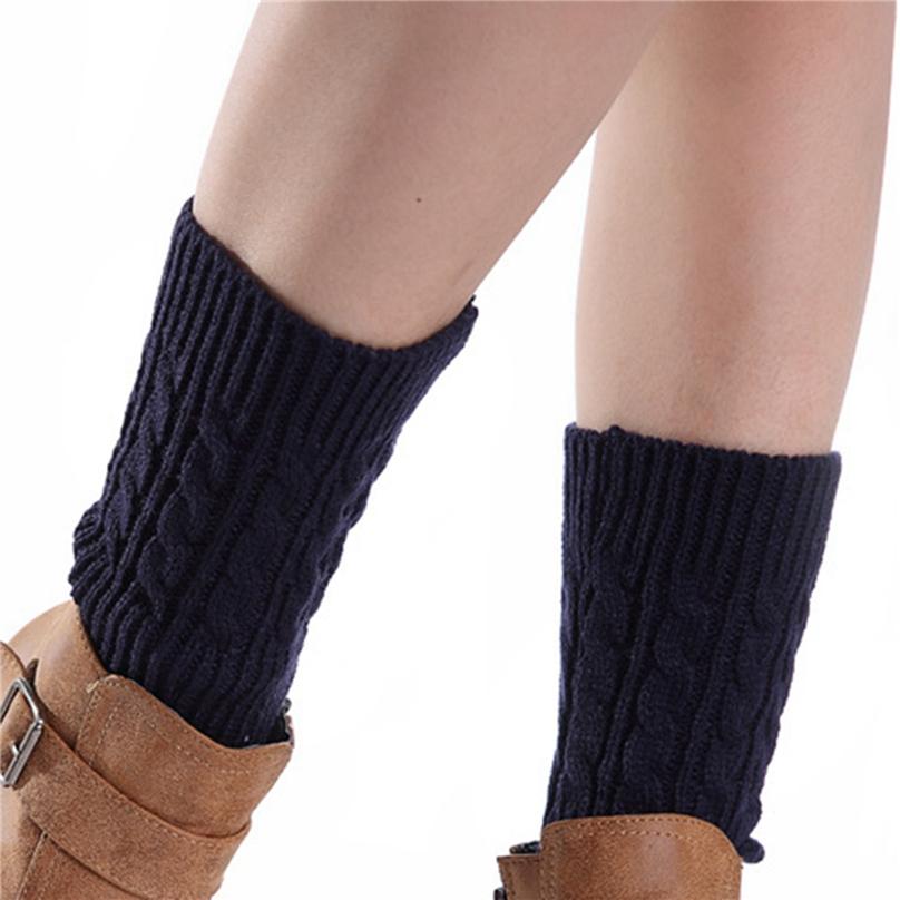 Ladies Boot Knit Cuffs Boot Topper Boots Socks Soft Elastic Stretch Knit Leg Warmers