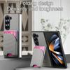 High-end Busine Sle 2 in 1 Detachable Magnetic Wallet with Card Holder Phone Case for Samsung Galaxy Z Fold 7 6 5 4 3 Back Cover