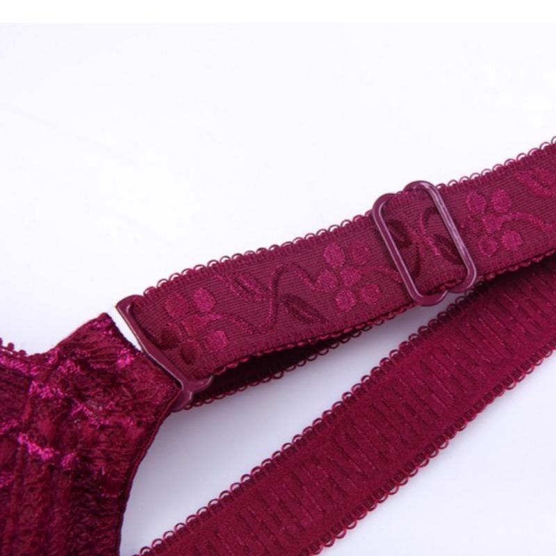 Тонкий кружевной бюстгальтер большого размера, сексуальный, на косточках, с боковой поддержкой, нижнее белье