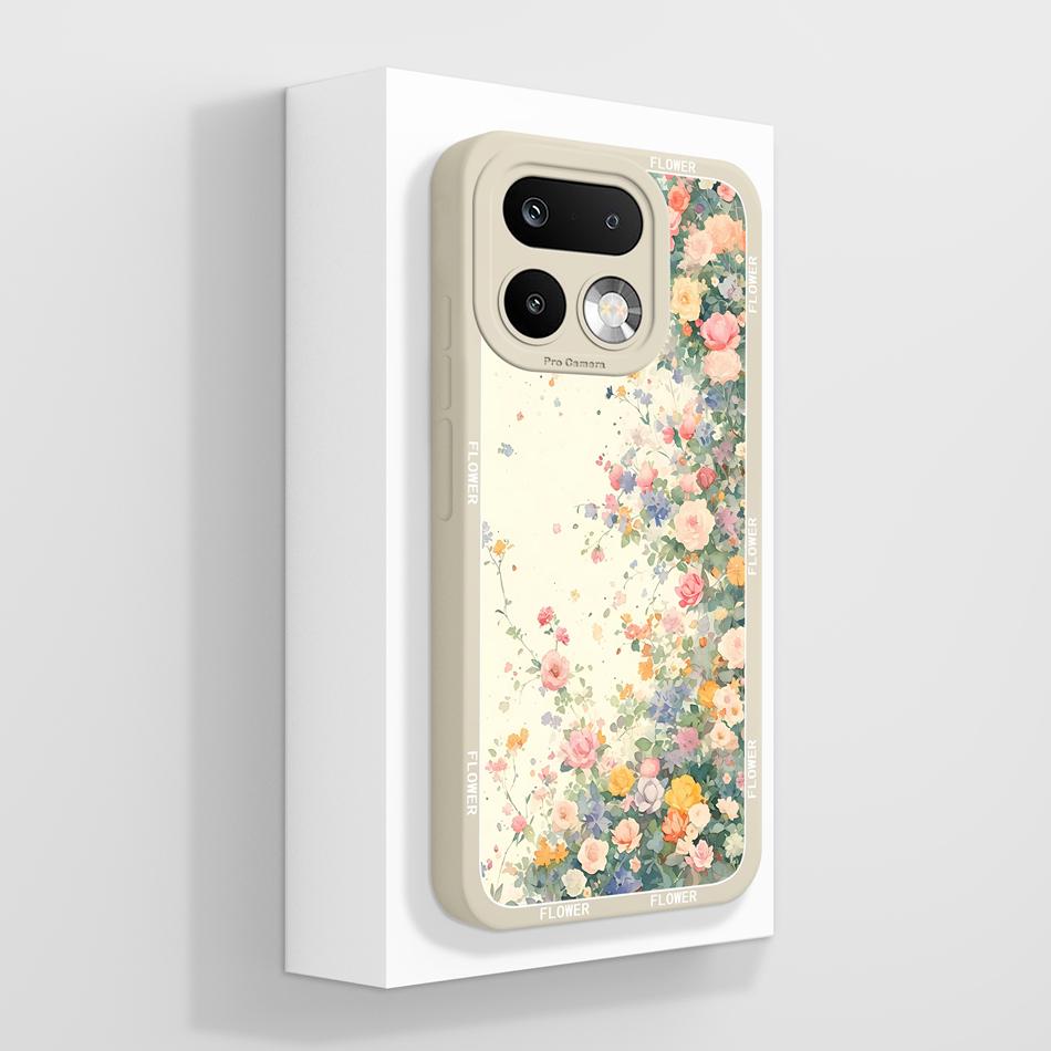 For Realme 16 Pro Plus 5G Case Cute Candy Painted Soft Liquid Silicone Back Cover For Realme 16 Pro+ Full Coverage Phone Housing