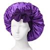 Extra Large Satin Bowknot Sleep Cap for Women's Hair Care