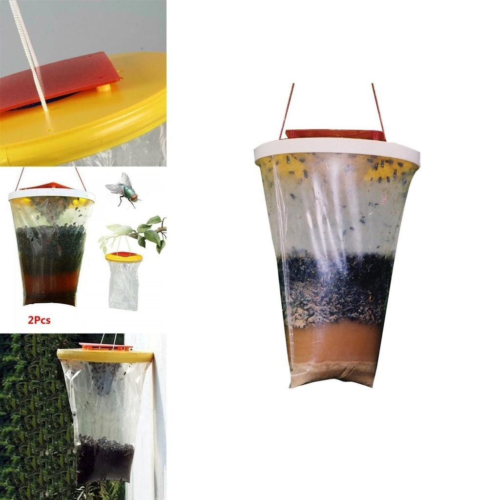 Non-toxic Fly Bag Trap For Fast Results Insect Killer For Outdoor Use Only