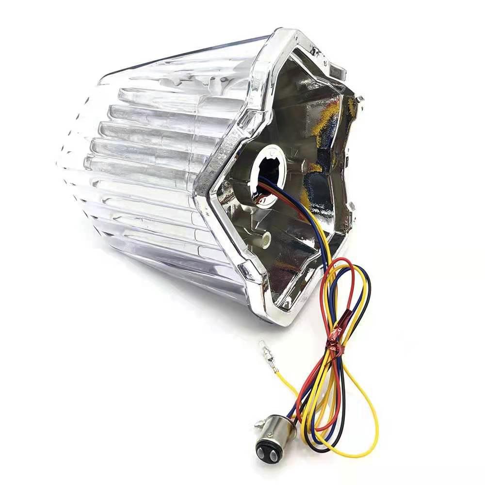 Motorcycle LED Rear Brake Taillight Integrated Turn Signal Light Tail Light  For Yamaha XJ6 XJ-6 FZ6R Diversion 600