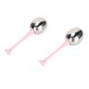 2pcs Facial Ice Globes Stainless Steel Facial Massage Reduce Puffiness Eliminate Fine Lines Ice Globes for Facial Skin Care