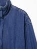 Moderne Retro Denimjakke til Kvinder - Europæisk & Amerikansk Stil