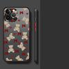 Cute Bow Bear Case for iPhone 17 Pro Max XS XR 7 8 SE 13 Mini 15 Air 16 Plus 12 11 14 Funda Back Phone Cover