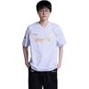 Li Ning E-Sports Series Potlač loga Voľný strih Krátke rukávy Unisex Vrchné diely Illusion-Blue ATSU709-1