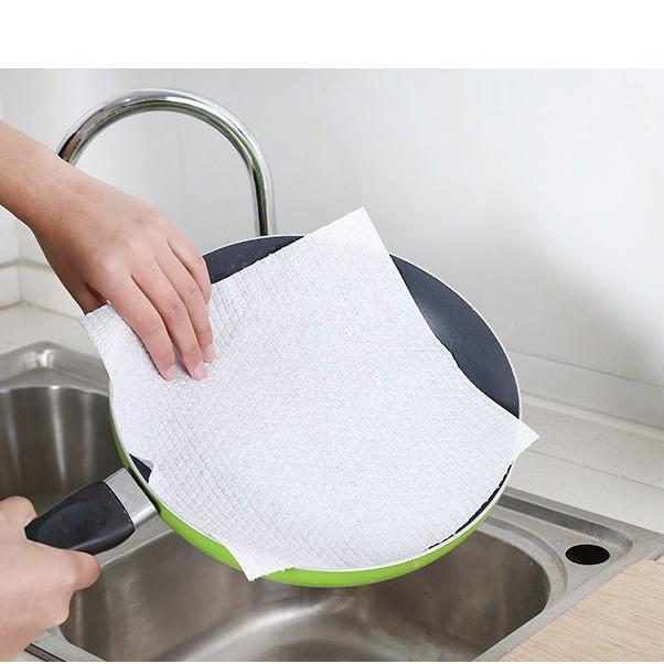 Washable Dual-Use Disposable Dish Cloth: Wet/Dry Oil-Removing Kitchen Rag