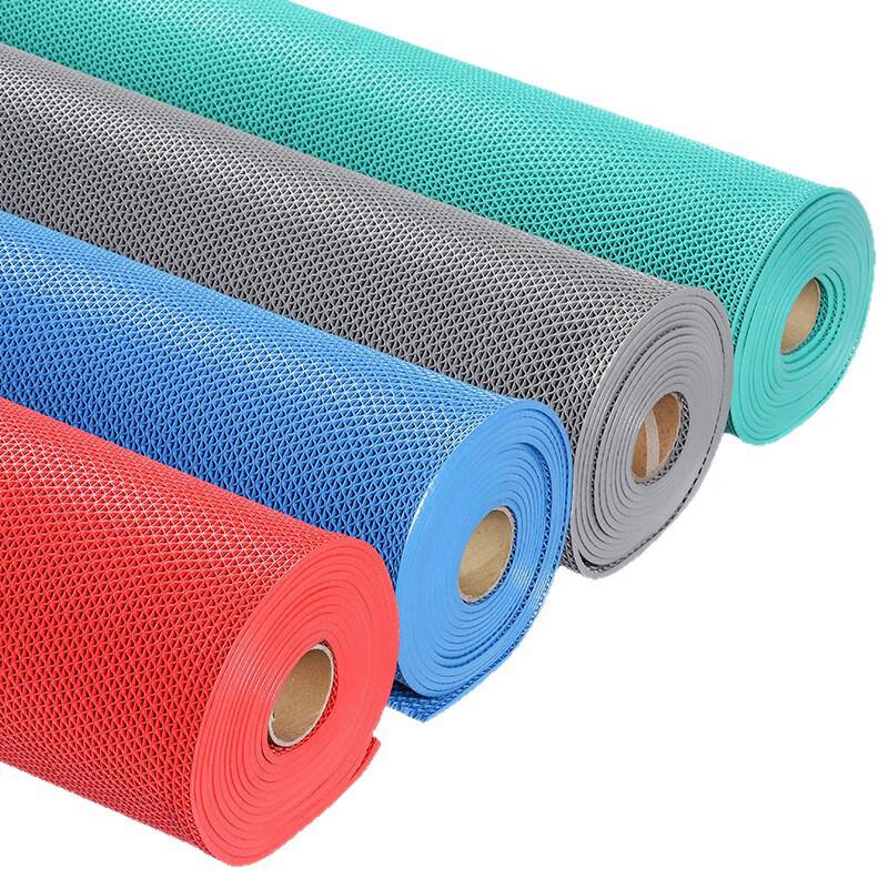 Luxchic S-Shaped Hollow PVC Anti-Slip Drainage Mat
